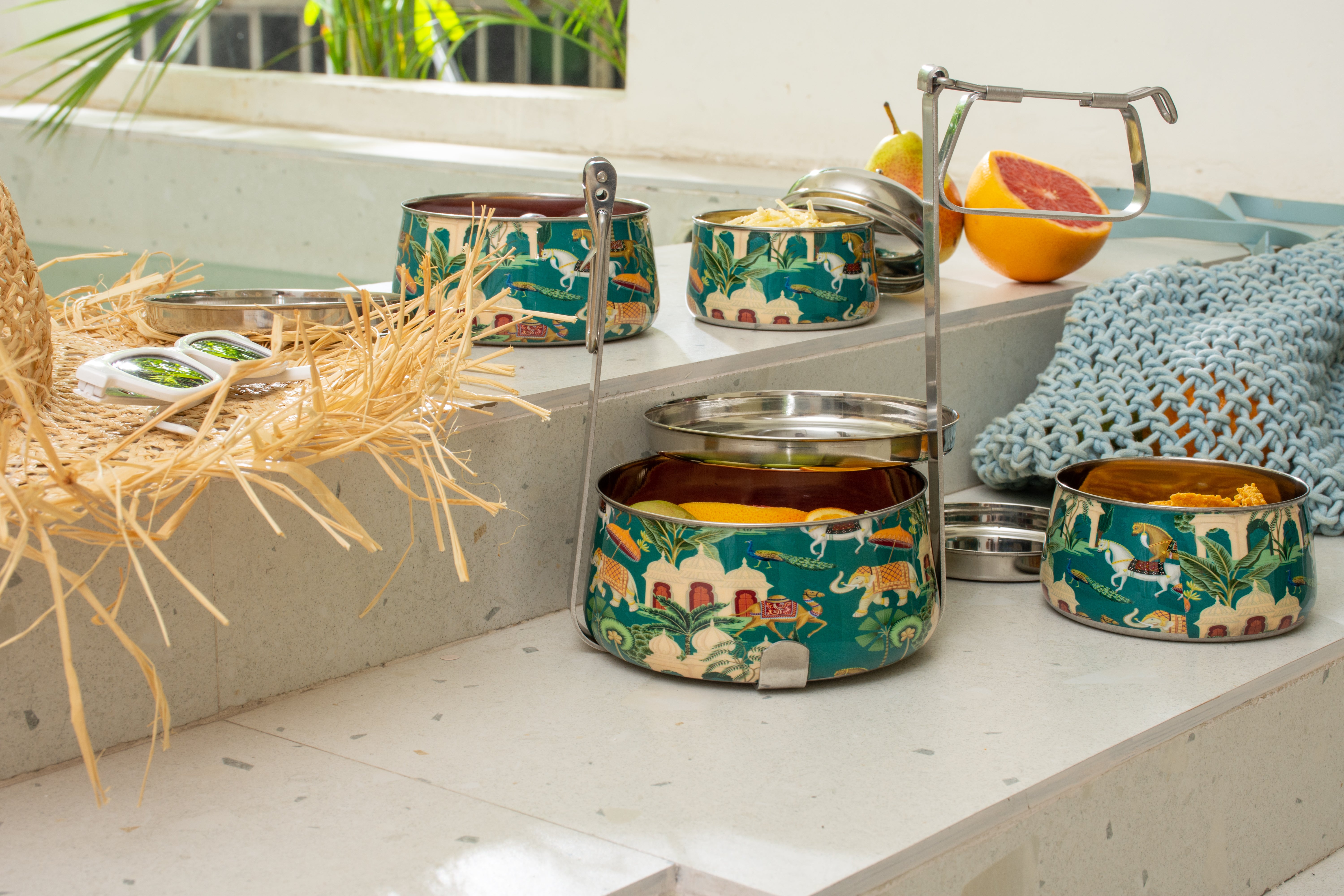 Mughal Layered Tiffin