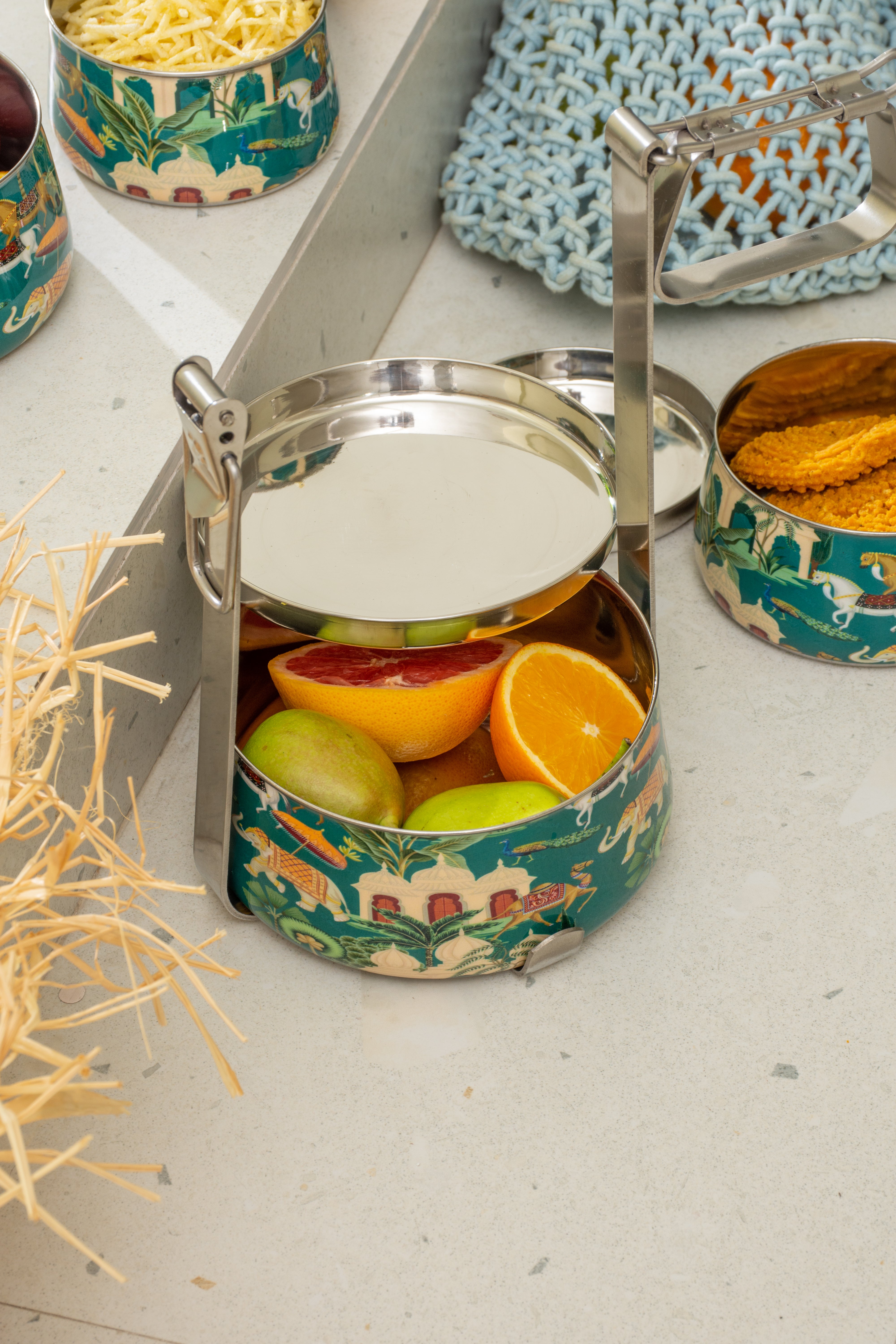 Mughal Layered Tiffin