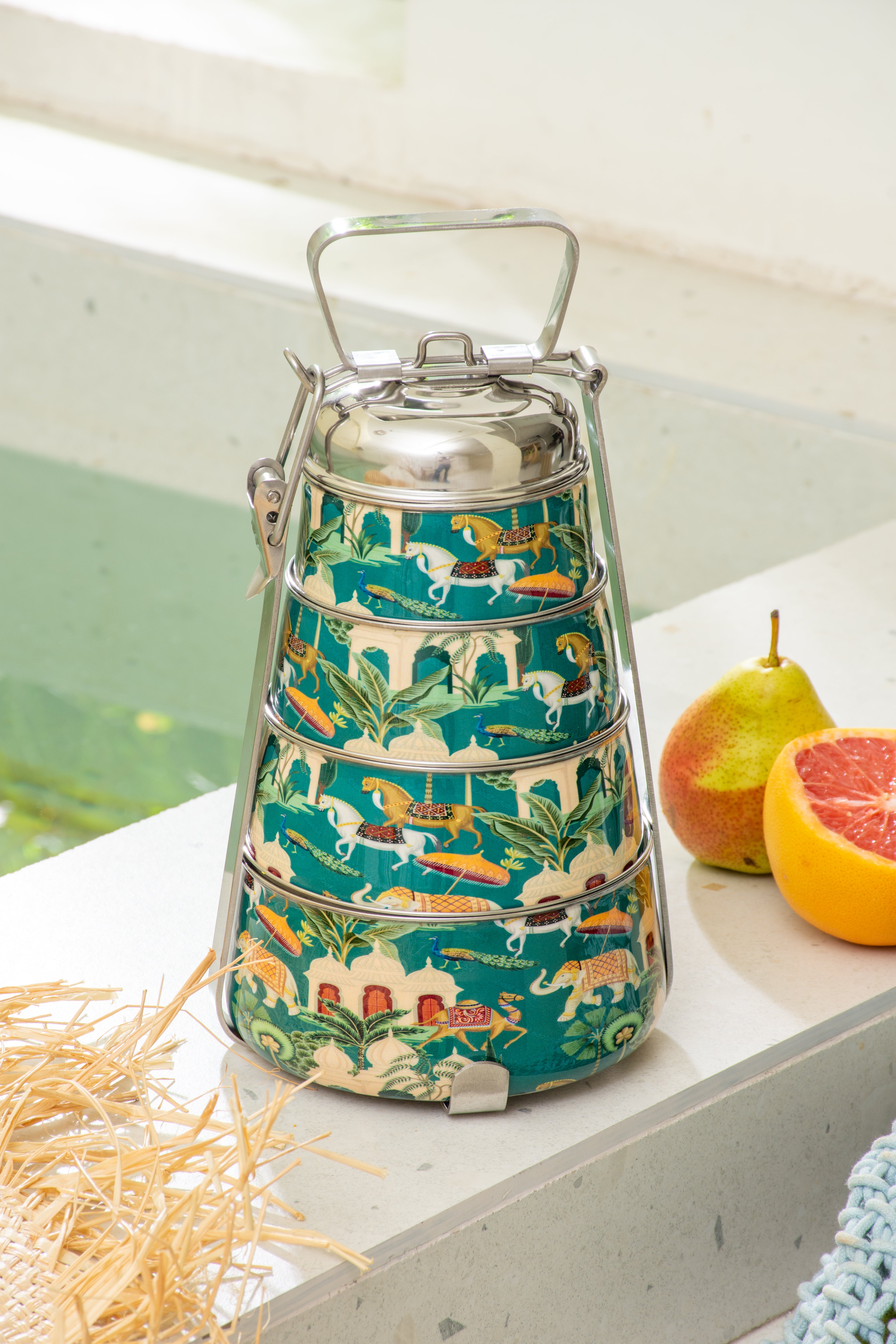 Mughal Layered Tiffin