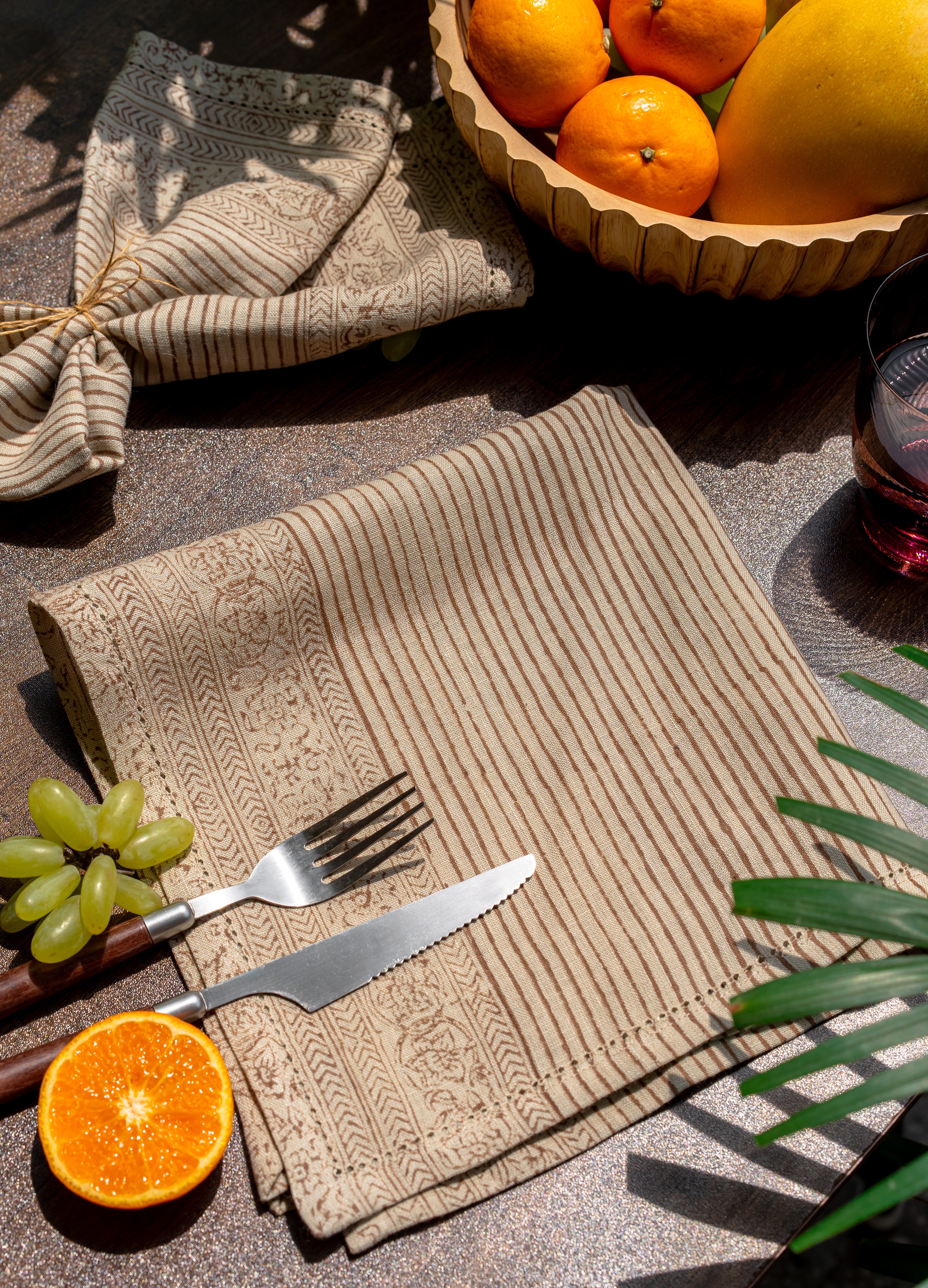 Purvi Linen Napkin Set (Set of 4)