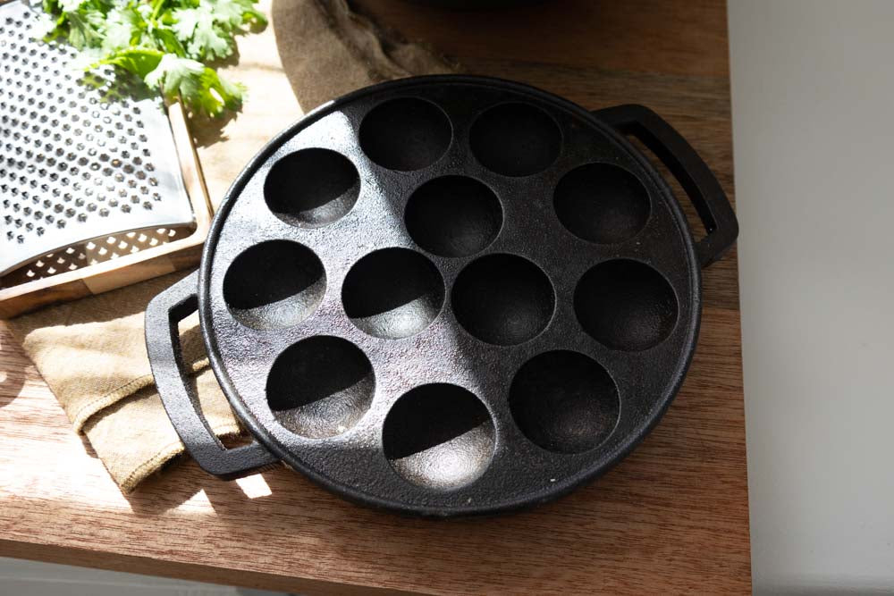 Cast Iron Paniyaram Pan