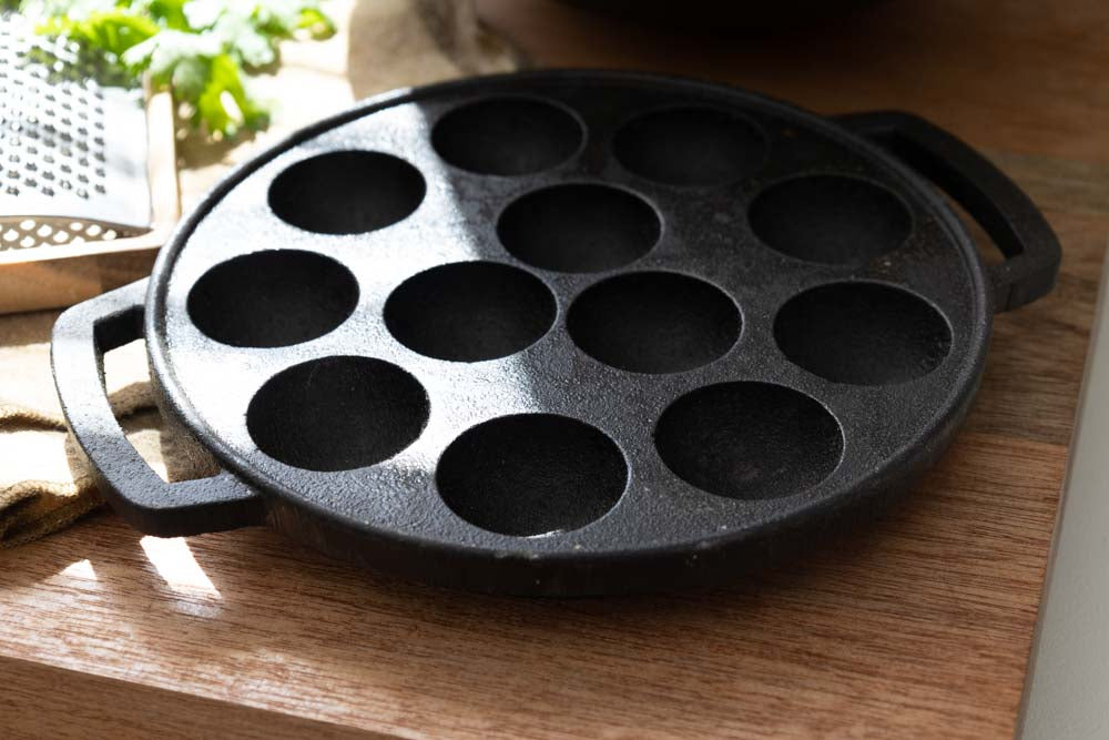 Cast Iron Paniyaram Pan