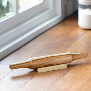 Wooden Belan with Stand